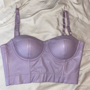 Fashion nova purple crop | Cardi B collection